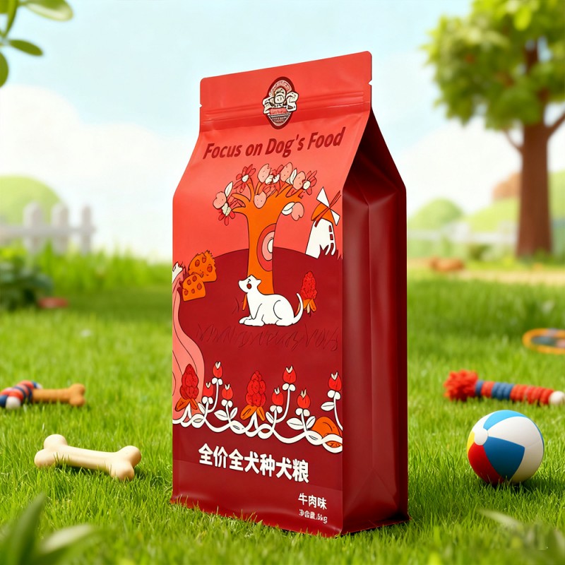 PET-ruoka- ja välipalapakkauspussi