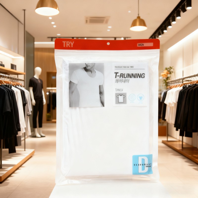 Alusvaatteiden pakkauspussi